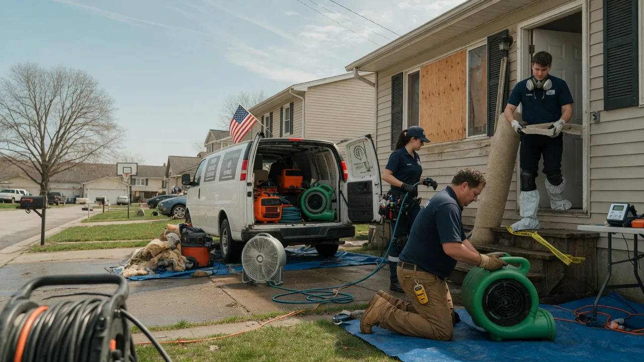 Water Damage Restoration in Lansing, NC near me